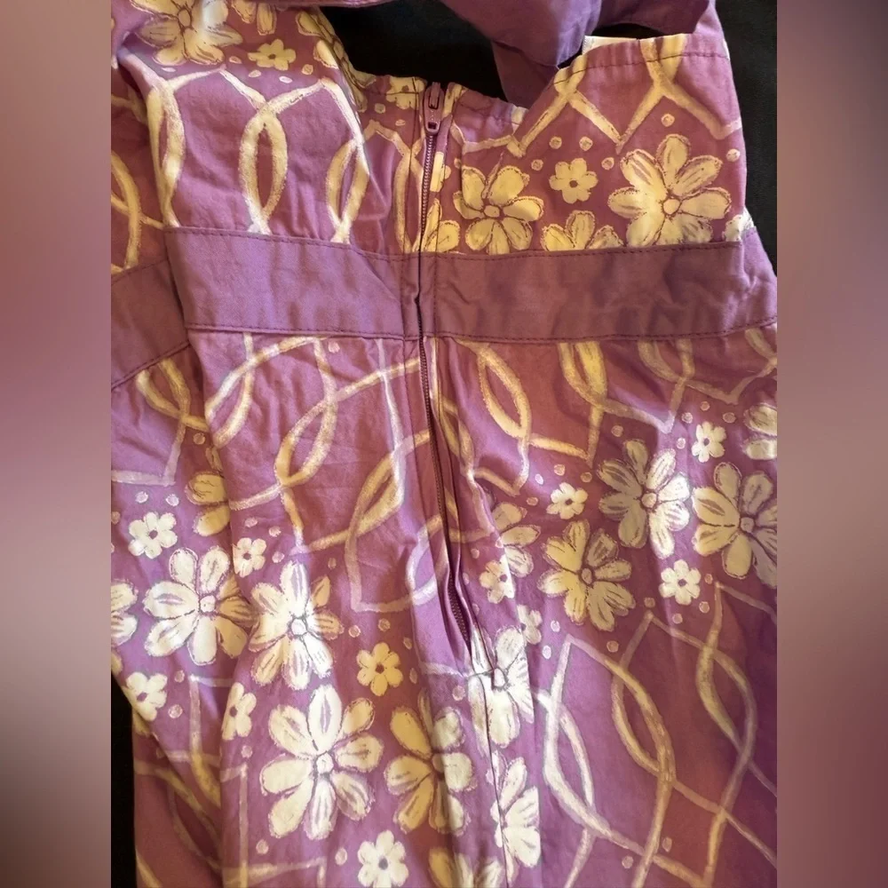 Gymboree Pink and Gold Sleeveless Sundress